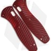 Allen Putman Benchmade Barrage Custom Sculpted G-10 Replacement Scales (Red) -Outdoor Practical Tool Shop Allen Putman Benchmade Barrage custom Sculpted G 10 Scales Red BHQ 35210 jr