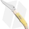 Case Kickstart Mid-Folding Hunter Assisted Knife Yellow (31265AC SS) 1 Case Kickstart Mid-Folding Hunter Assisted Knife Yellow (31265AC SS) -Outdoor Practical Tool Shop Assisted Opener Smooth Yellow Synthetic Mid Hunter clip BHQ 86872 er