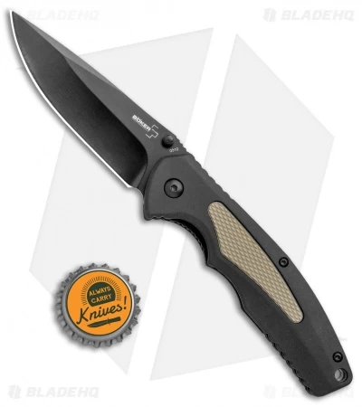 Boker Plus Gemini NGA Spring Assisted Knife Black/Coyote (3.5" Black) 01BO505 6 Boker Plus Gemini NGA Spring Assisted Knife Black/Coyote (3.5" Black) 01BO505 - Image 4
