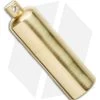 Brass Warhead Cylinder Lighter Flat Bottom - Watertight -Outdoor Practical Tool Shop Brass Warhead Flat Bottom Cylinder Lighter Watertight BHQ 121093 LS
