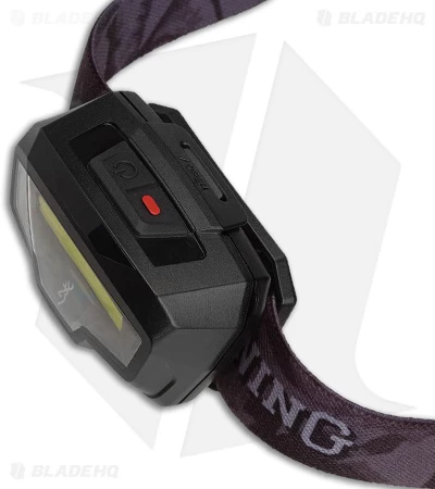 Browning Night Gig Headlamp Flashlight Camo/Black Nylon/Polymer - 2.62" 5 Browning Night Gig Headlamp Flashlight Camo/Black Nylon/Polymer - 2.62" - Image 3