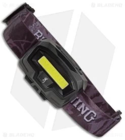 Browning Night Gig Headlamp Flashlight Camo/Black Nylon/Polymer - 2.62"