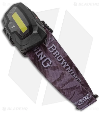 Browning Night Gig Headlamp Flashlight Camo/Black Nylon/Polymer - 2.62" 4 Browning Night Gig Headlamp Flashlight Camo/Black Nylon/Polymer - 2.62" - Image 2
