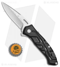 Buck Knives Buck Intertia Spring Assisted Knife Black (3.1" Satin) 0293BKS2 -Outdoor Practical Tool Shop Buck Intertia SA Black 0293BKS2 BHQ 79535 jr bottlecap