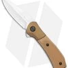Buck Knives Buck Paradigm Spring Assisted Knife Brown G-10 (3" Satin) -Outdoor Practical Tool Shop Buck Paradigm SA Brown G 10 Satin BHQ 120600 jr
