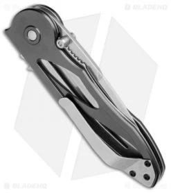 Buck Knives Tempest Liner Lock Knife Dark Gray (3.12" Satin) 8 Buck Knives Tempest Liner Lock Knife Dark Gray (3.12" Satin) -Outdoor Practical Tool Shop Buck Tempest LL Dark Gray Satin 0296GYS B BHQ 2198 jr side