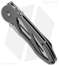 Buck Knives Tempest Liner Lock Knife Dark Gray (3.12" Satin) 7 Buck Knives Tempest Liner Lock Knife Dark Gray (3.12" Satin) -Outdoor Practical Tool Shop Buck Tempest LL Dark Gray Satin 0296GYS B BHQ 2198 jr spine