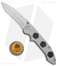 CRKT Wild Weasel Spring Assisted Knife (3.1" Bead Blast) 1000A -Outdoor Practical Tool Shop CRKT 1000A Wild Weasel SA BB BHQ 0376 jr bottlecap