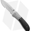 CRKT Carson M4-13 Spring Assisted Knife (3.75" Bead Blast Serr) -Outdoor Practical Tool Shop CRKT Carson M4 13 SA BB Serr BHQ 1661 jr