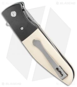 CRKT Curfew Spring Assisted Knife White Fiber/Black Aluminum (3.1" Satin) 8 CRKT Curfew Spring Assisted Knife White Fiber/Black Aluminum (3.1" Satin) -Outdoor Practical Tool Shop CRKT Curfew REsin Handle LL DP Satin BHQ 138959 jr side