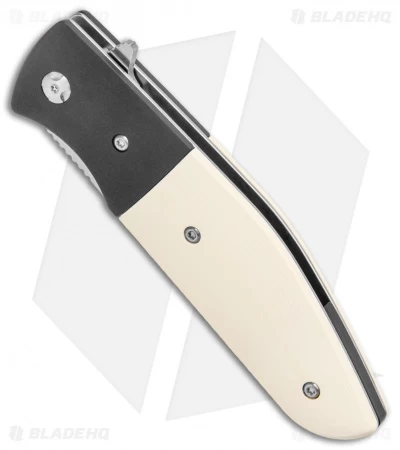 CRKT Curfew Spring Assisted Knife White Fiber/Black Aluminum (3.1" Satin) 4 CRKT Curfew Spring Assisted Knife White Fiber/Black Aluminum (3.1" Satin) - Image 2