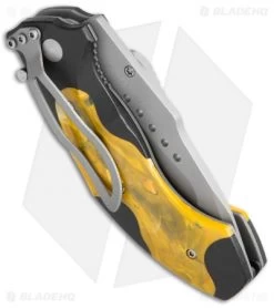 CRKT Elishewitz Horus Spring Assisted Knife Orange/Black (3.125" BB) 1150 -Outdoor Practical Tool Shop CRKT Elishewitz Horus SA Orange Black BB 1150 BHQ 68641 jr side