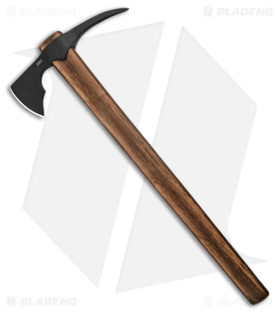 CRKT Elmer Roush Odr Axe W/ Spike Tennessee Hickory 3 CRKT Elmer Roush Odr Axe W/ Spike Tennessee Hickory