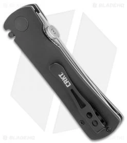 CRKT Folding Heiho Spring Assisted Knife (3.125" Satin Serr) 2901 -Outdoor Practical Tool Shop CRKT Folding Heiho SA Satin Serr 2901 BHQ 11434 jr side