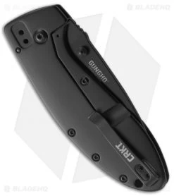 CRKT Krein Gungho Spring Assisted Knife Black G-10 (2.78" Black) 7740 -Outdoor Practical Tool Shop CRKT Gungho jr side