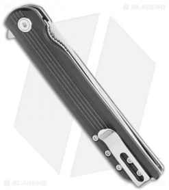 CRKT Large LCK + Spring Assisted Liner Lock Knife Black G-10 (3.6" Satin) 3810 -Outdoor Practical Tool Shop CRKT Large LCK SA LL Black G 10 Satin 3810 BHQ 119337 jr side