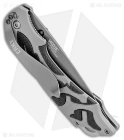 CRKT Lerch Moxie Knife Gray/Black Spring Assisted (3.29" Grey Plain) 1102 8 CRKT Lerch Moxie Knife Gray/Black Spring Assisted (3.29" Grey Plain) 1102 -Outdoor Practical Tool Shop CRKT Merch Moxie Gray Black SA Grey Plain 1102 BHQ 18527 jr side