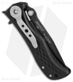 Camillus Blaze Spring Assisted Knife Black Zytel (3" Black) 715 -Outdoor Practical Tool Shop Camillus Blaze black zytel black 715 BHQ 67845 er side