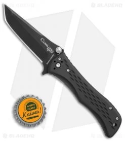 Camillus Blaze Tanto Spring Assisted Knife Black Zytel (2.8" Black) 717 -Outdoor Practical Tool Shop Camillus Blaze black zytel black 717 BHQ 67846 er size