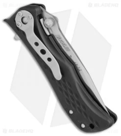 Camillus Blaze Spring Assisted Knife Black Zytel (3" Satin Serr) 925 -Outdoor Practical Tool Shop Camillus Blaze black zytel satin serr 925 BHQ 67844 er side