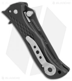 Camillus Fire Blade Tanto Spring Assisted Knife Black Zytel (2.8" Black) 716 -Outdoor Practical Tool Shop Camillus Fire Blade black zytel black 716 BHQ 67847 er side