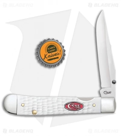 Case Kickstart TrapperLock Assisted Knife Synthetic White Jig Bone (6154AC SS) 4 Case Kickstart TrapperLock Assisted Knife Synthetic White Jig Bone (6154AC SS) - Image 2