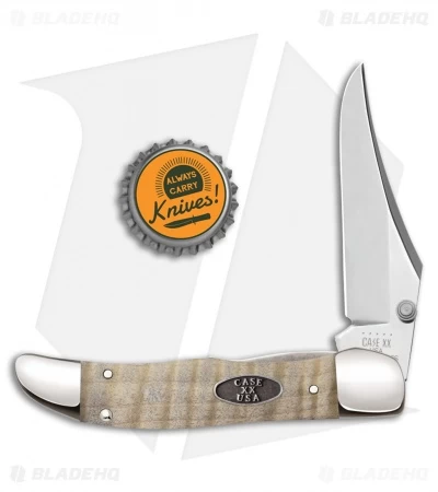 Case Kickstart Hunter Assisted Knife Natural Curly Maple (71265AC SS) 25946 4 Case Kickstart Hunter Assisted Knife Natural Curly Maple (71265AC SS) 25946 - Image 2