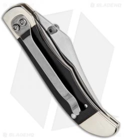 Case Kickstart Mid-Folding Hunter Assisted Knife Black Canvas (101265AC SS) -Outdoor Practical Tool Shop Case Kickstart Mid Folding Hunter Assisted Black Canvas SS 23138 BHQ 87495 jr side