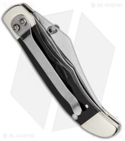 Case Kickstart Mid-Folding Hunter Assisted Knife Rough Black (61265AC SS) -Outdoor Practical Tool Shop Case Kickstart Mid Folding Hunter Assisted Rough Black SS 60442 BHQ 87641 jr side