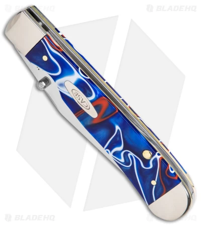 Case Kickstart TrapperLock Assisted Knife 4.1" Patriotic Kirinite (10154AC SS) 4 Case Kickstart TrapperLock Assisted Knife 4.1" Patriotic Kirinite (10154AC SS) - Image 2