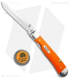 Case Kickstart TrapperLock Assisted Knife Synthetic Orange (4154AC SS) 9 Case Kickstart TrapperLock Assisted Knife Synthetic Orange (4154AC SS) -Outdoor Practical Tool Shop Case Kickstart TrapperLock Assited Synthetic Orange SS 80511 BHQ 95057 jr bottlecap