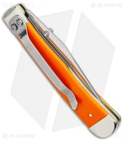 Case Kickstart TrapperLock Assisted Knife Synthetic Orange (4154AC SS) 8 Case Kickstart TrapperLock Assisted Knife Synthetic Orange (4154AC SS) -Outdoor Practical Tool Shop Case Kickstart TrapperLock Assited Synthetic Orange SS 80511 BHQ 95057 jr side