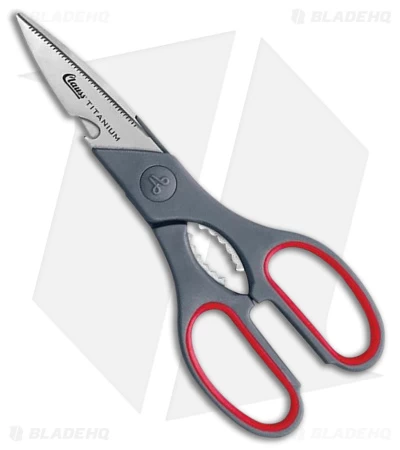 Clauss True Prof 8.25in Shears Gray/Red CL18052 Utility Scissors 3 Clauss True Prof 8.25in Shears Gray/Red CL18052 Utility Scissors