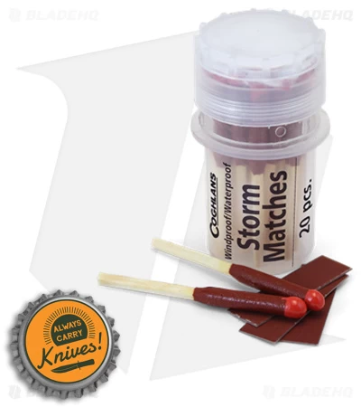 Coghlan's Windproof/Waterproof Storm Matches 4 Coghlan's Windproof/Waterproof Storm Matches - Image 2