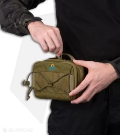 Olight Obag EDCM EDC Tactical Bag (Tan) -Outdoor Practical Tool Shop EDCM Obag EDC Tactical Bag Nylon 500D Cordura BHQ 160953 td size