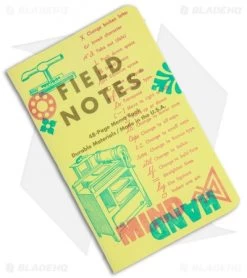 Field Notes Memo Ruled 3-Pack - United States Of Letterpress FNC-48c -Outdoor Practical Tool Shop Field Notes Memo Ruled 3 Pack United States Letterpess FNC 48C BHQ 119816 jr yellow
