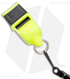 Fox 40 Sonik Blast CMG Whistle Neon Yellow/Black -Outdoor Practical Tool Shop Fox 40 Sonik Blast CMG Whistle Neon Yellow Black BHQ 113326 jr top