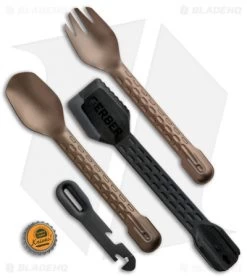 Gerber ComplEAT All-In-One Cooking & Eating Tool (Bronze) 31-003465 -Outdoor Practical Tool Shop Gerber ComplEAT All In One Cooking Eating Tool Bronze 31 003465N BHQ 93292 jr bottlecap