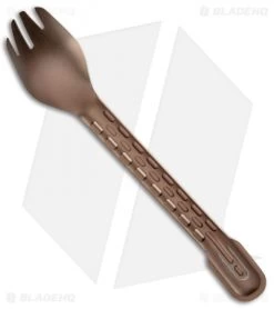 Gerber ComplEAT All-In-One Cooking & Eating Tool (Bronze) 31-003465 -Outdoor Practical Tool Shop Gerber ComplEAT All In One Cooking Eating Tool Bronze 31 003465N BHQ 93292 jr fork side