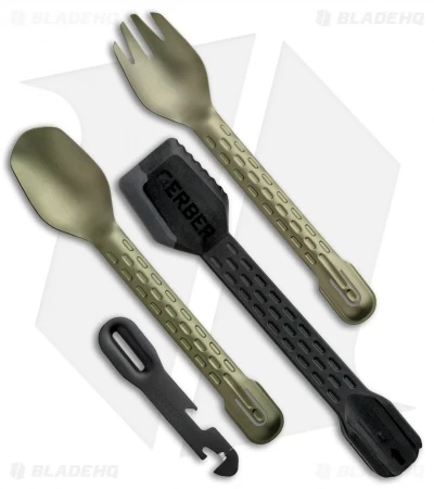 Gerber ComplEAT All-In-One Cooking & Eating Tool (Flat Sage) 31-003467 3 Gerber ComplEAT All-In-One Cooking & Eating Tool (Flat Sage) 31-003467