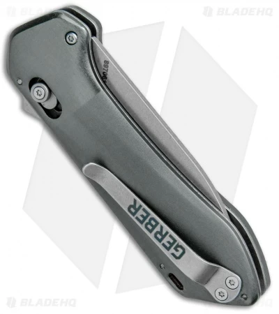 Gerber Highbrow Compact A/O Spring Assisted Knife Gray (2.8" Stonewash) 5 Gerber Highbrow Compact A/O Spring Assisted Knife Gray (2.8" Stonewash) - Image 3