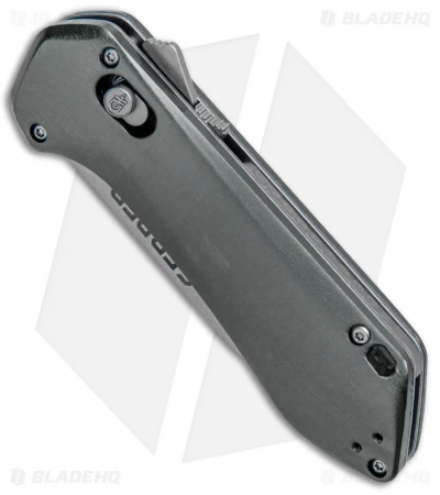 Gerber Highbrow Compact A/O Spring Assisted Knife Gray (2.8" Stonewash) 4 Gerber Highbrow Compact A/O Spring Assisted Knife Gray (2.8" Stonewash) - Image 2