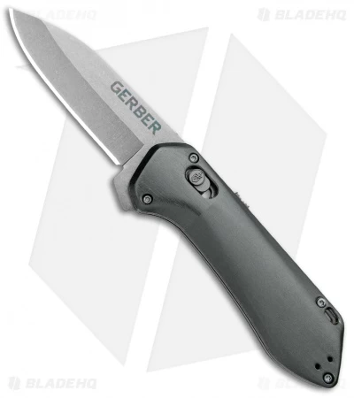 Gerber Highbrow Compact A/O Spring Assisted Knife Gray (2.8" Stonewash) 3 Gerber Highbrow Compact A/O Spring Assisted Knife Gray (2.8" Stonewash)