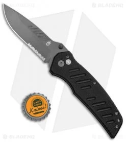 Gerber Swagger Assisted Opening Knife (3" Gray Serr) -Outdoor Practical Tool Shop Gerber Swagger A O Gray Serr BHQ 105196 jr bottlecap
