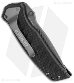 Gerber Swagger Assisted Opening Knife (3" Gray Serr) -Outdoor Practical Tool Shop Gerber Swagger A O Gray Serr BHQ 105196 jr side