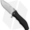 HTM Darrel Ralph Gun Hammer Bowie Liner Lock Knife Black (3.5" Stonewash) -Outdoor Practical Tool Shop HTM Darrel Ralph Large Gun Hammer Bowie SA Black SW BHQ 54796 jr