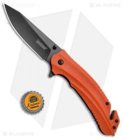 Kershaw Barricade Assisted Opening Knife Orange GFN (3.5" Black Oxide) 8650 9 Kershaw Barricade Assisted Opening Knife Orange GFN (3.5" Black Oxide) 8650 -Outdoor Practical Tool Shop Kershaw Barricade Orange GFN Black Oxide 8650 BHQ 52197 jr bottlecap 2