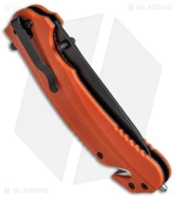 Kershaw Barricade Assisted Opening Knife Orange GFN (3.5" Black Oxide) 8650 8 Kershaw Barricade Assisted Opening Knife Orange GFN (3.5" Black Oxide) 8650 -Outdoor Practical Tool Shop Kershaw Barricade Orange GFN Black Oxide 8650 BHQ 52197 jr side
