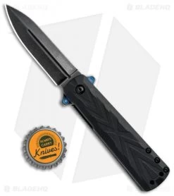 Kershaw Barstow Assisted Opening Knife Black GFN (3" BlackWash) 3960 -Outdoor Practical Tool Shop Kershaw Barstow Black GFN Blackwash 3960 BHQ 52177 jr bottlecap 1