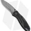 Kershaw Blur Assisted Opening Knife Black Aluminum (3.375" Damascus) 1670BLKDAM -Outdoor Practical Tool Shop Kershaw Blur Assisted Opening Knife Black Aluminum Damascus 1670BLKDAM BHQ 107879 kp jr